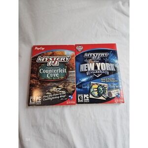 Mystery P.I. PC Games Lot Of 2